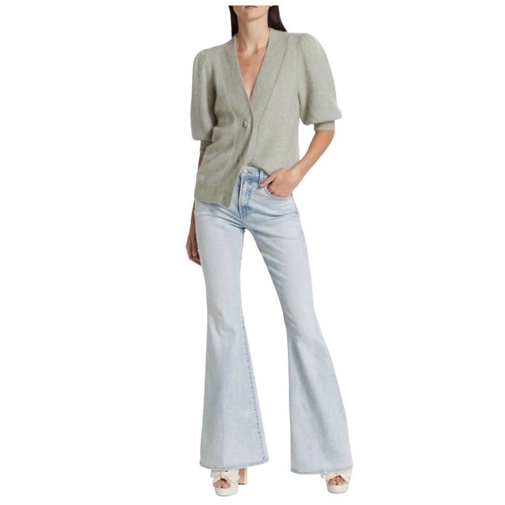 Veronica Beard Florence High Rise Aire  Wash Jeans Extended Plus Size 15